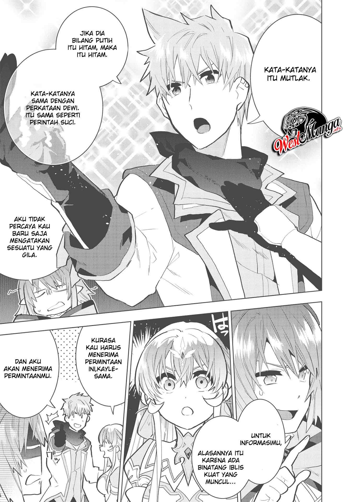 Seikenshi-sama no Maken-chan Chapter 05 Gambar 11
