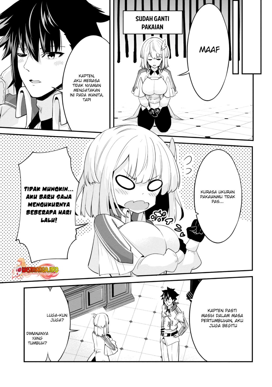 Seikishi ni Natta kedo Danchou no Oppai ga Sugosugite Kokoro ga Kiyomerarenai Chapter 13 Gambar 8