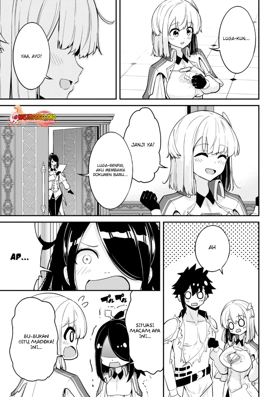 Seikishi ni Natta kedo Danchou no Oppai ga Sugosugite Kokoro ga Kiyomerarenai Chapter 13 Gambar 12