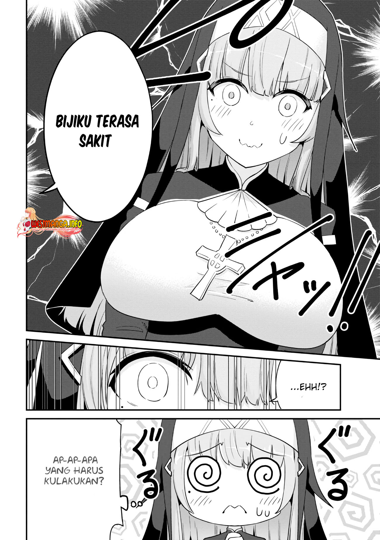 Seikishi ni Natta kedo Danchou no Oppai ga Sugosugite Kokoro ga Kiyomerarenai Chapter 14 Gambar 5