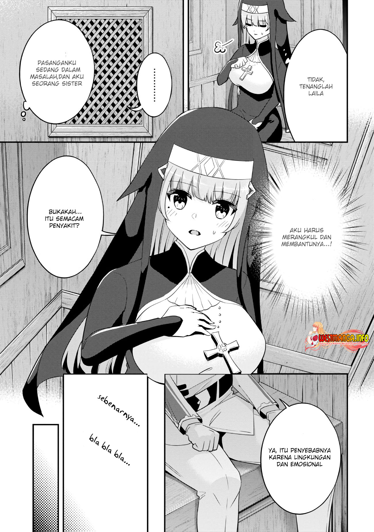 Seikishi ni Natta kedo Danchou no Oppai ga Sugosugite Kokoro ga Kiyomerarenai Chapter 14 Gambar 6
