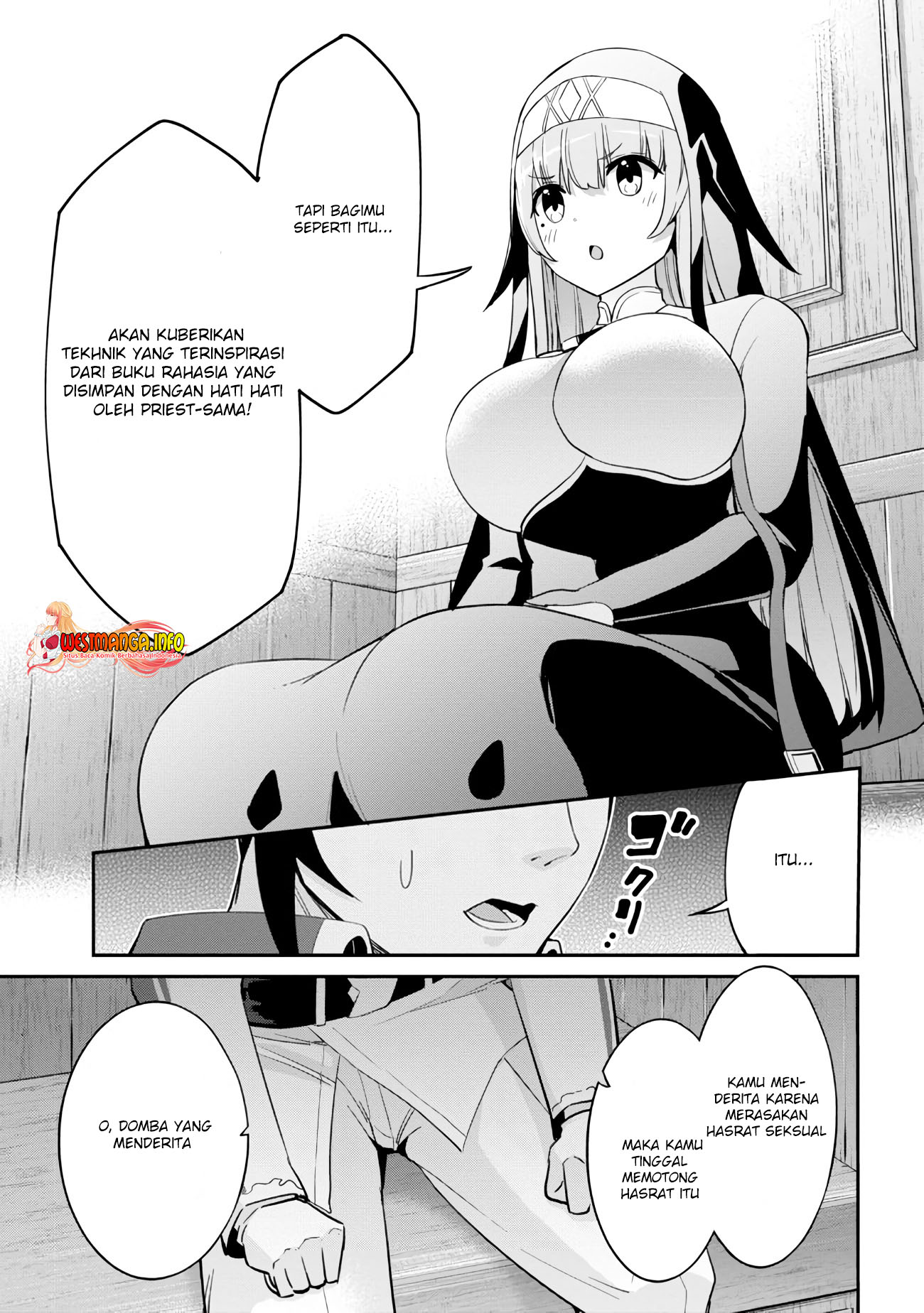 Seikishi ni Natta kedo Danchou no Oppai ga Sugosugite Kokoro ga Kiyomerarenai Chapter 14 Gambar 8