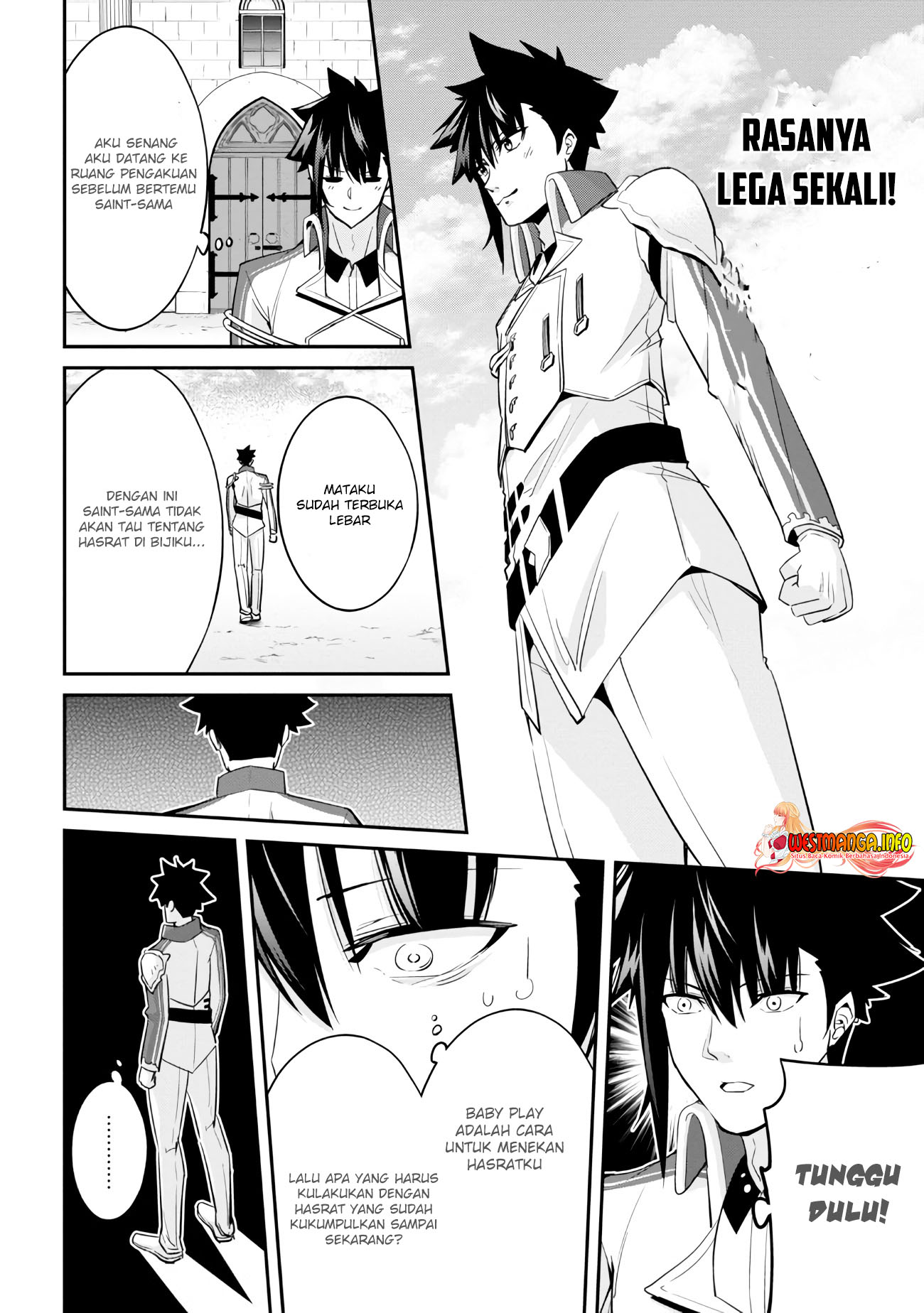 Seikishi ni Natta kedo Danchou no Oppai ga Sugosugite Kokoro ga Kiyomerarenai Chapter 14 Gambar 13