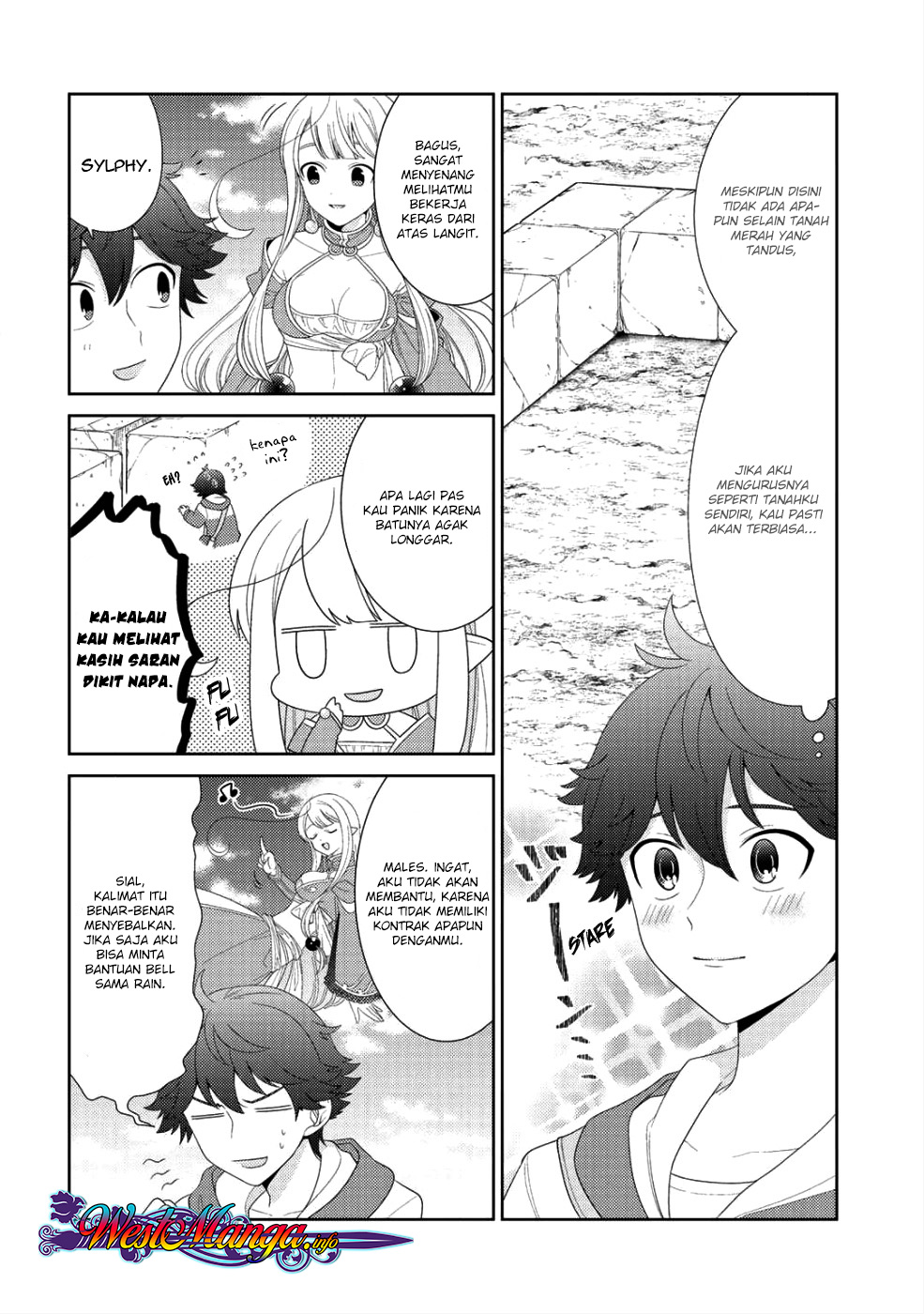 Seirei-tachi no Rakuen to Risou no Isekai Seikatsu Chapter 08 Gambar 9