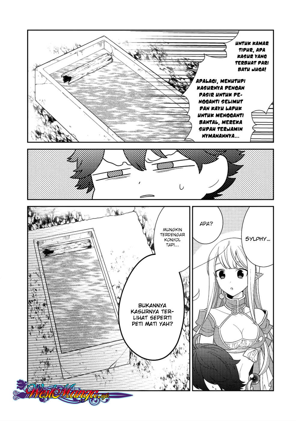 Seirei-tachi no Rakuen to Risou no Isekai Seikatsu Chapter 08 Gambar 13