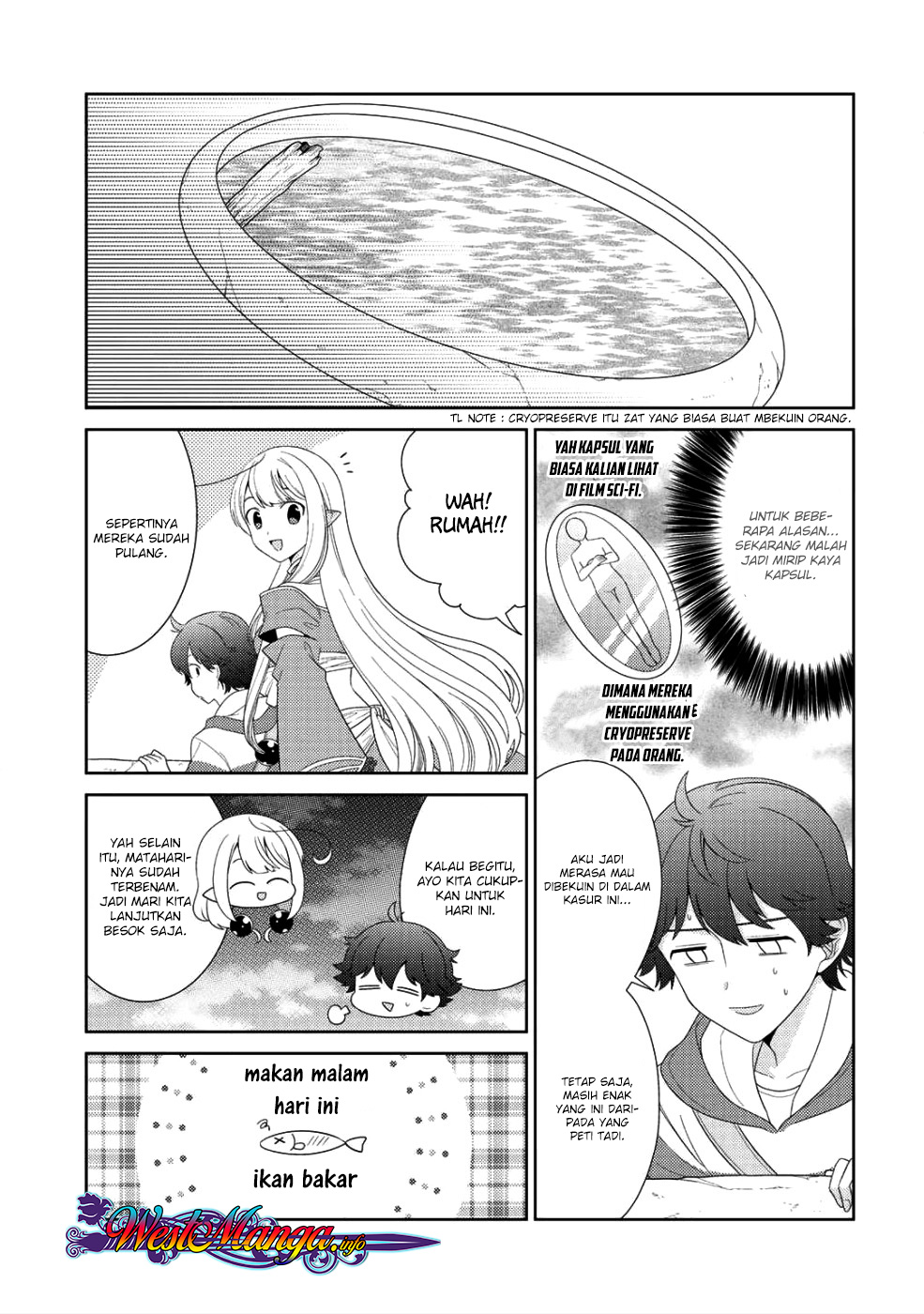 Seirei-tachi no Rakuen to Risou no Isekai Seikatsu Chapter 08 Gambar 15