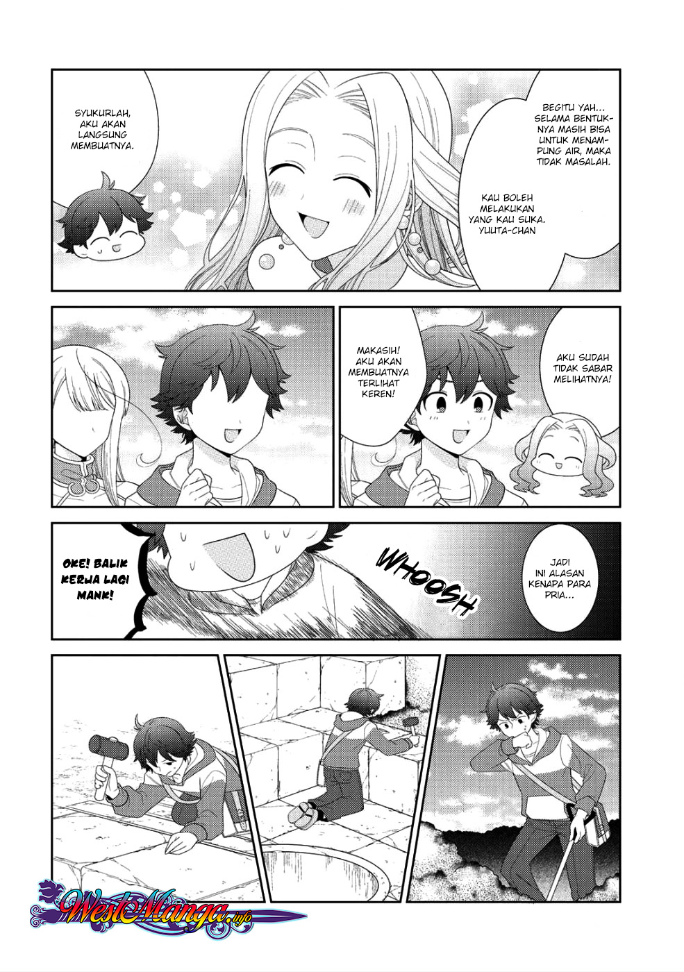 Seirei-tachi no Rakuen to Risou no Isekai Seikatsu Chapter 08 Gambar 20