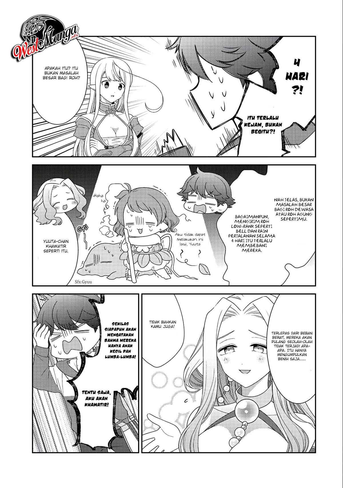 Seirei-tachi no Rakuen to Risou no Isekai Seikatsu Chapter 11 Gambar 24