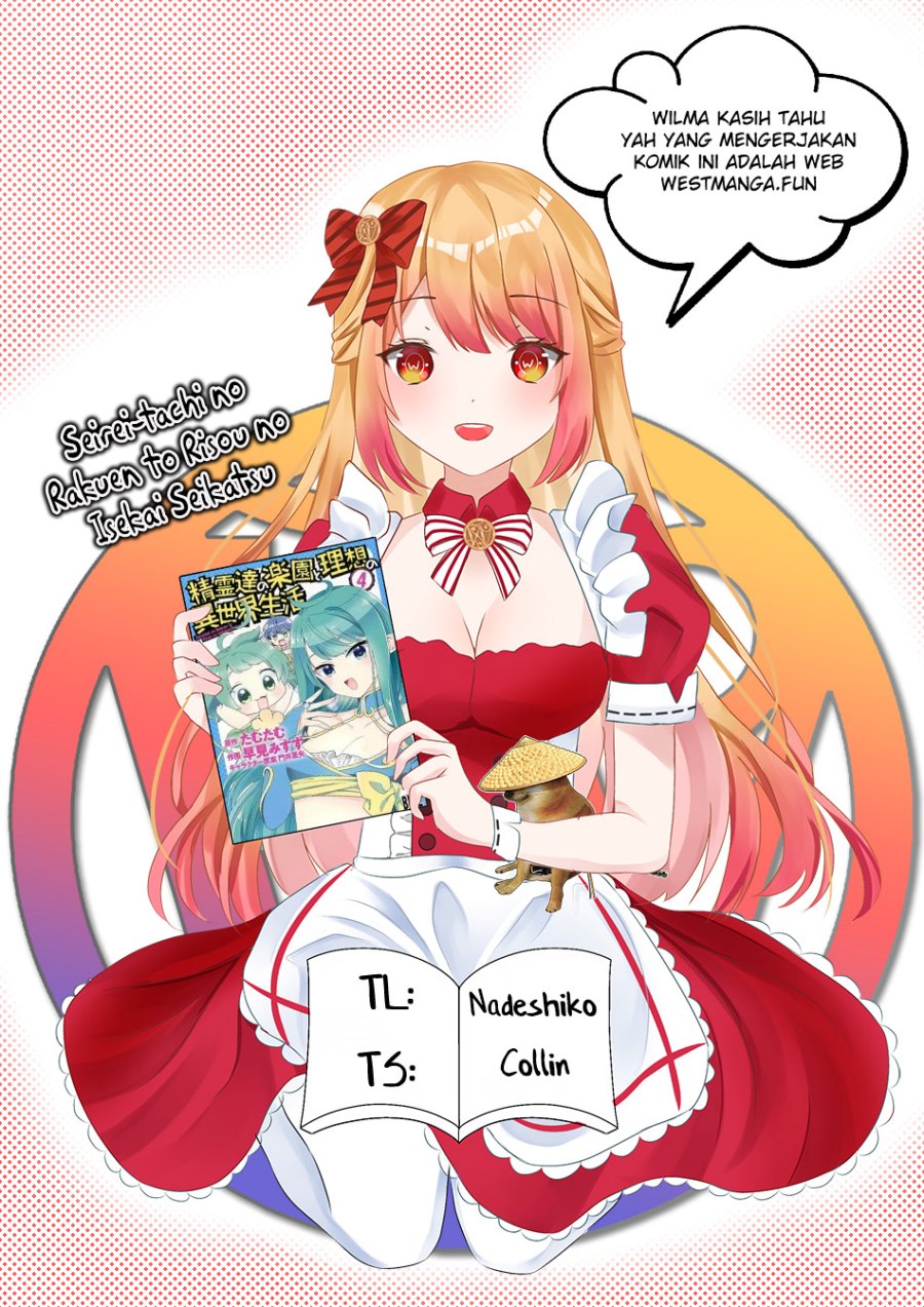 Seirei-tachi no Rakuen to Risou no Isekai Seikatsu Chapter 52 Gambar 4