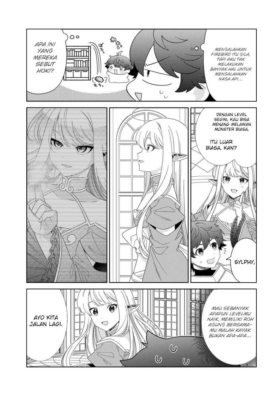 Seirei-tachi no Rakuen to Risou no Isekai Seikatsu Chapter 53 Gambar 6