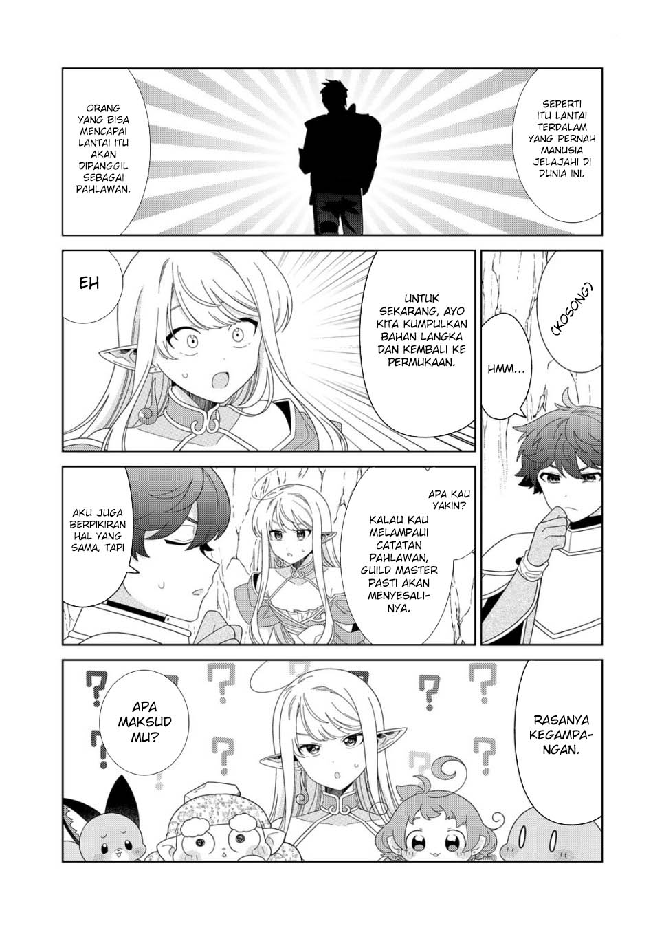 Seirei-tachi no Rakuen to Risou no Isekai Seikatsu Chapter 53 Gambar 8