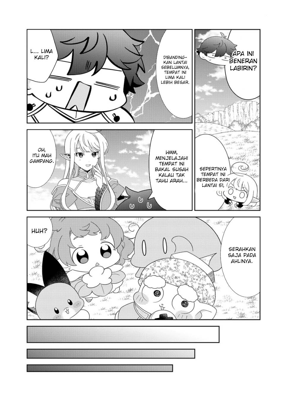 Seirei-tachi no Rakuen to Risou no Isekai Seikatsu Chapter 53 Gambar 12
