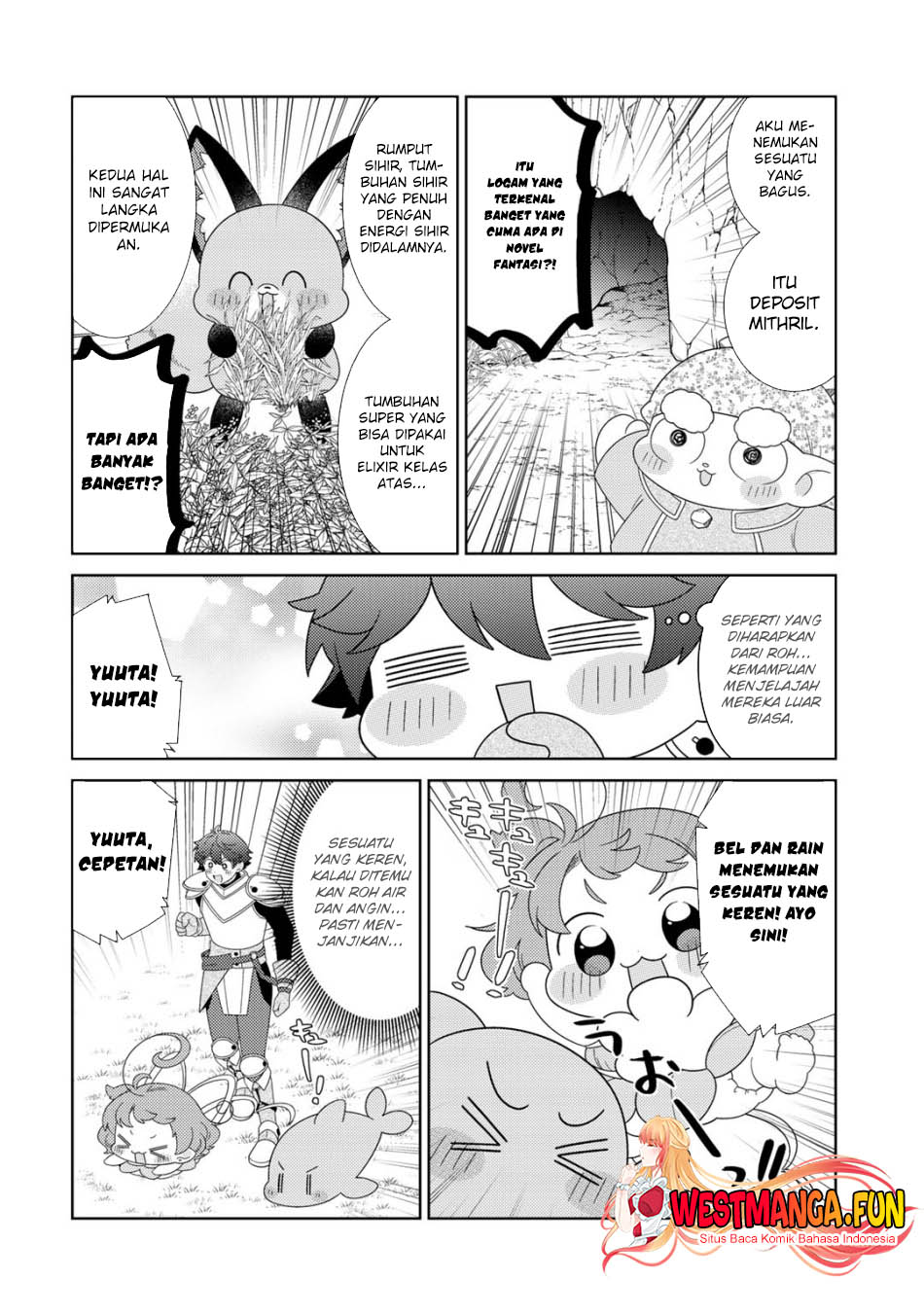 Seirei-tachi no Rakuen to Risou no Isekai Seikatsu Chapter 53 Gambar 13