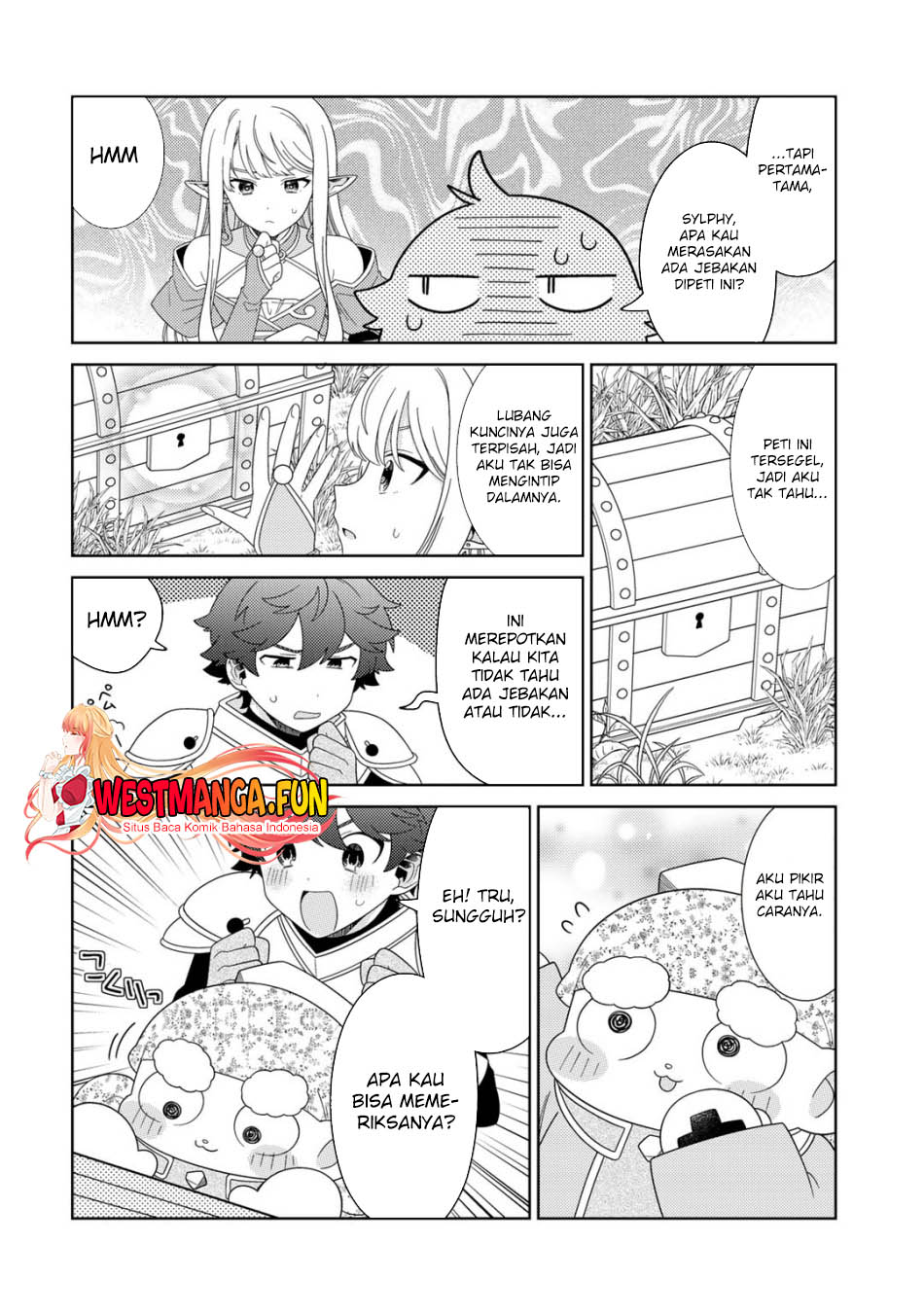 Seirei-tachi no Rakuen to Risou no Isekai Seikatsu Chapter 53 Gambar 15