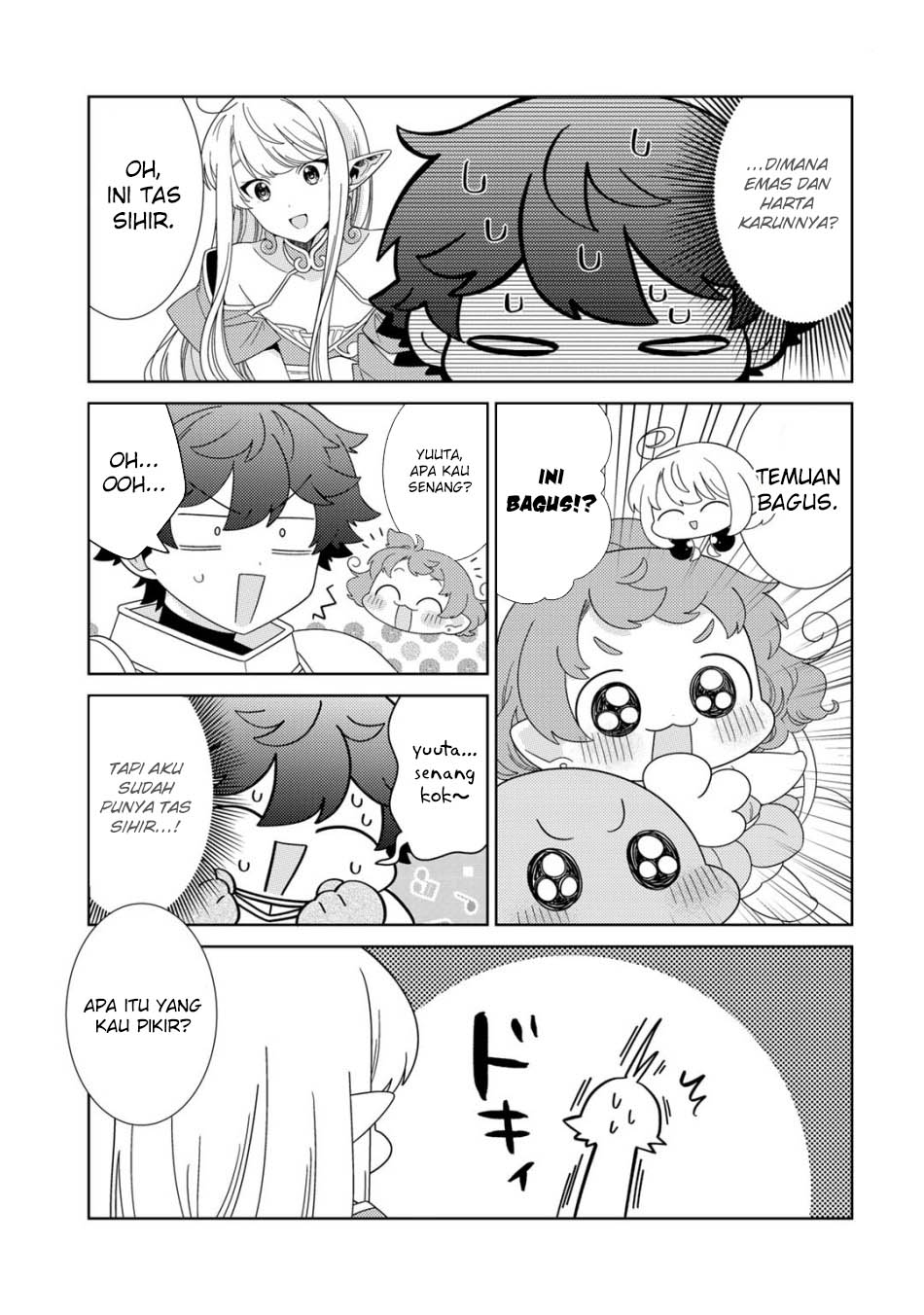 Seirei-tachi no Rakuen to Risou no Isekai Seikatsu Chapter 53 Gambar 18