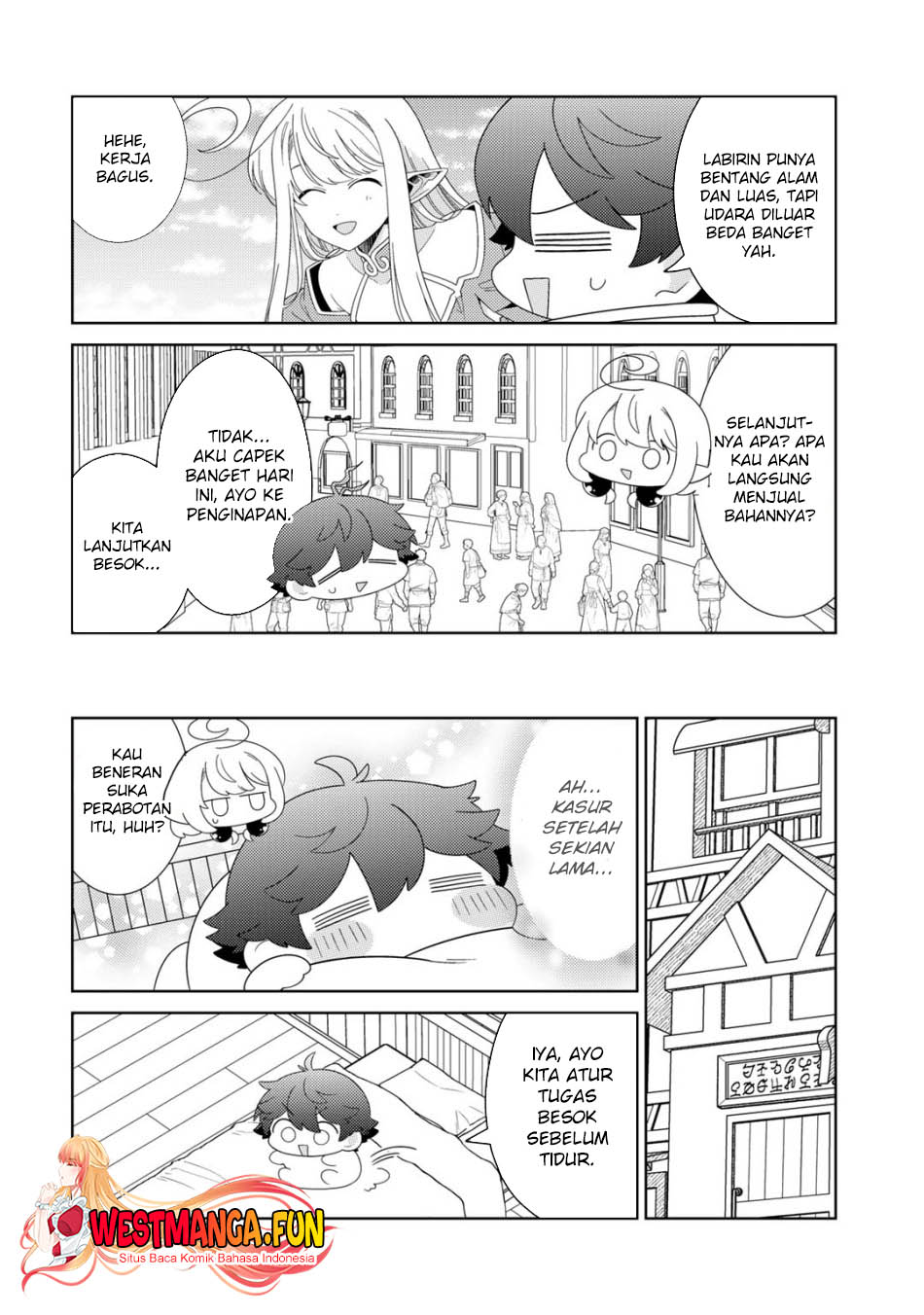 Seirei-tachi no Rakuen to Risou no Isekai Seikatsu Chapter 53 Gambar 21