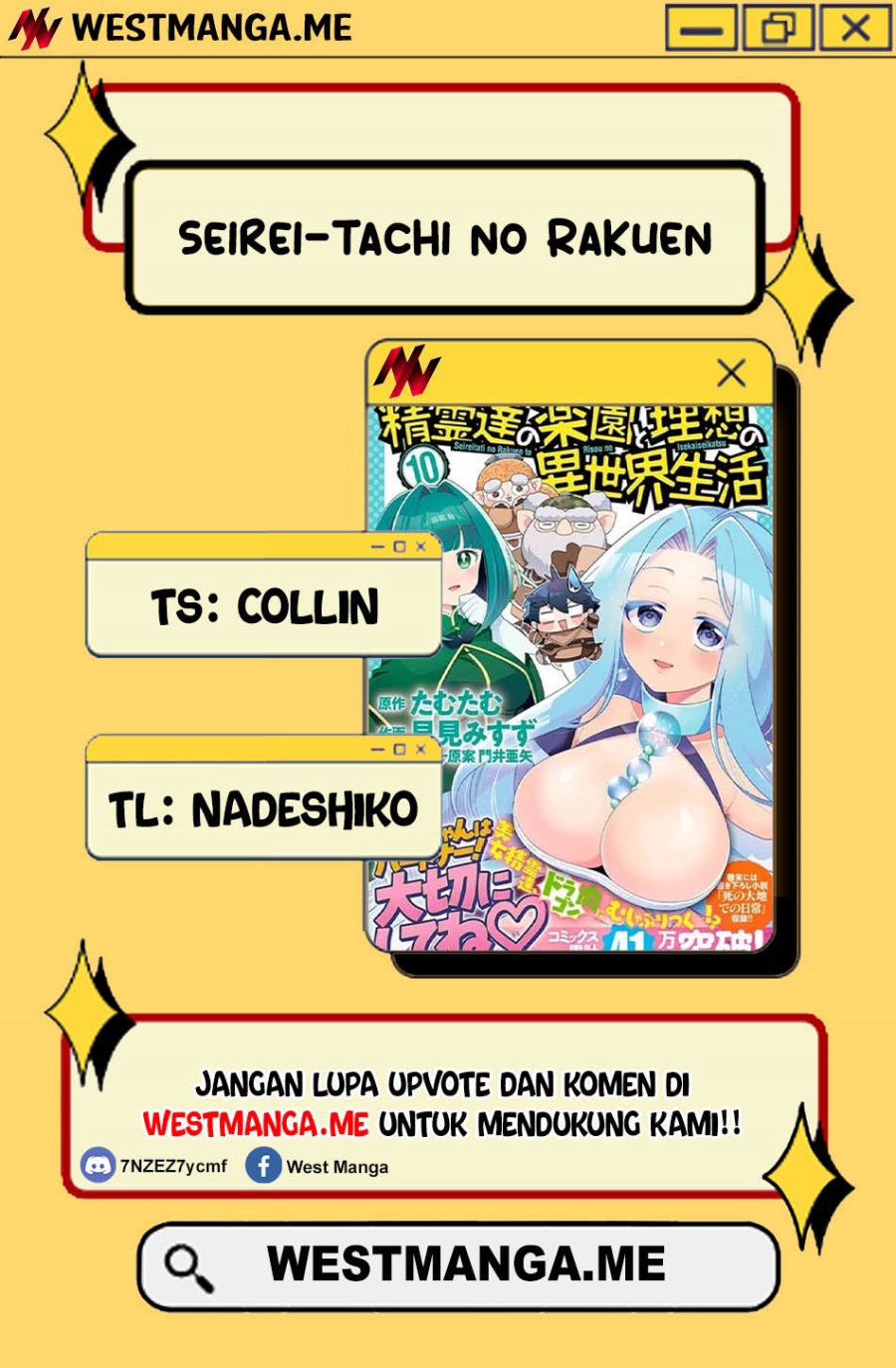 Seirei-tachi no Rakuen to Risou no Isekai Seikatsu Chapter 75 Gambar 4