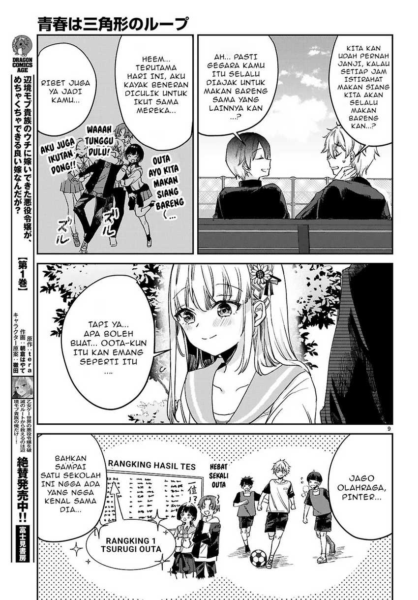 Seishun wa Sankakkei no Loop Chapter 01 Gambar 13