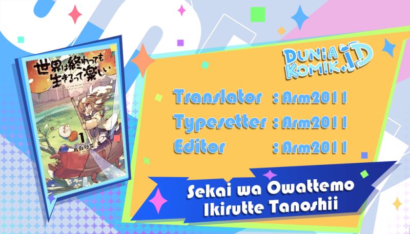 Sekai wa Owattemo Ikirutte Tanoshii Chapter 04 Gambar 1