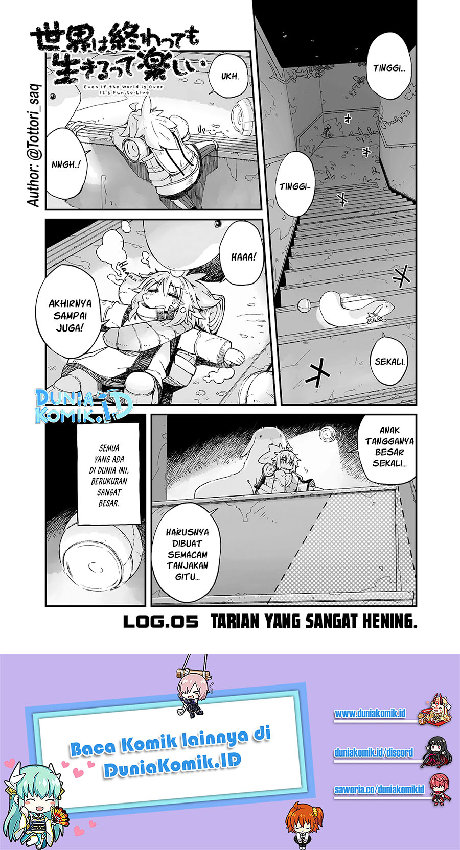 Sekai wa Owattemo Ikirutte Tanoshii Chapter 05 Gambar 2
