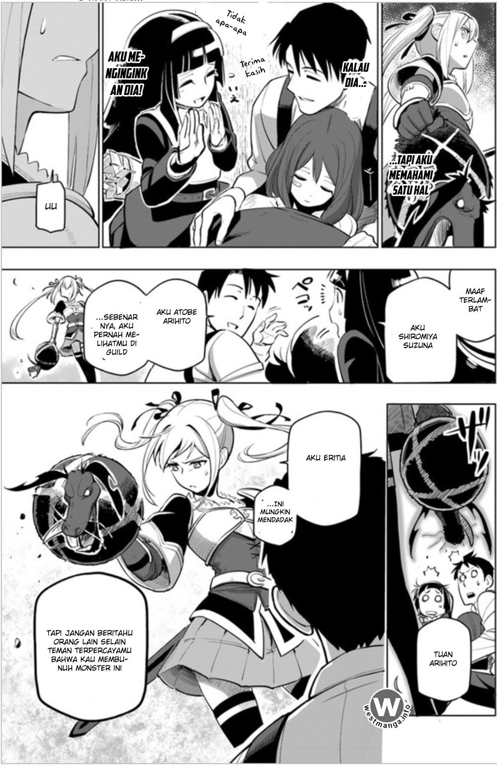 Sekai Saikyou no Kouei: Meikyuukoku no Shinjin Tansakusha Chapter 04 Gambar 28