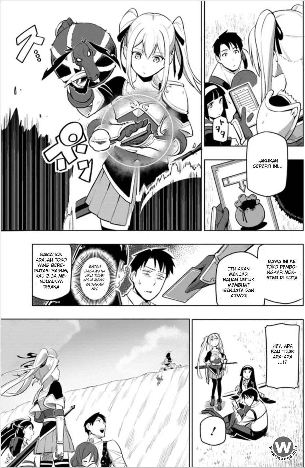 Sekai Saikyou no Kouei: Meikyuukoku no Shinjin Tansakusha Chapter 04 Gambar 30