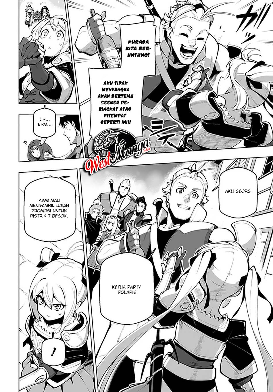 Sekai Saikyou no Kouei: Meikyuukoku no Shinjin Tansakusha Chapter 18.1 Gambar 6