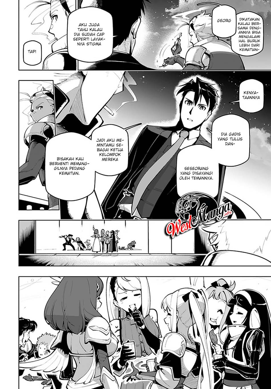 Sekai Saikyou no Kouei: Meikyuukoku no Shinjin Tansakusha Chapter 18.1 Gambar 18
