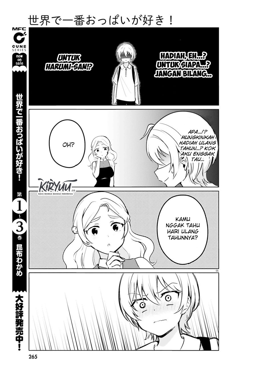 Sekai de Ichiban Oppai ga Suki! Chapter 31 Gambar 6