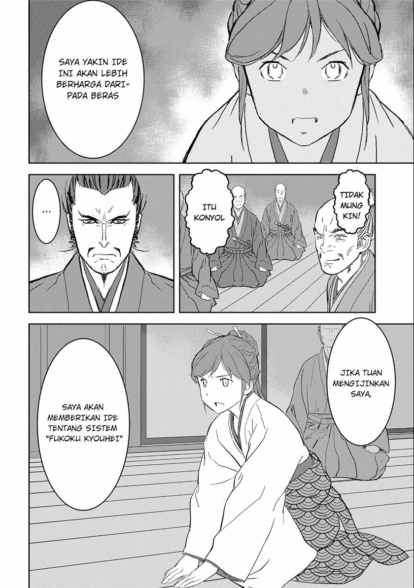 Sengoku Komachi Kuroutan: Noukou Giga Chapter 05 Gambar 20