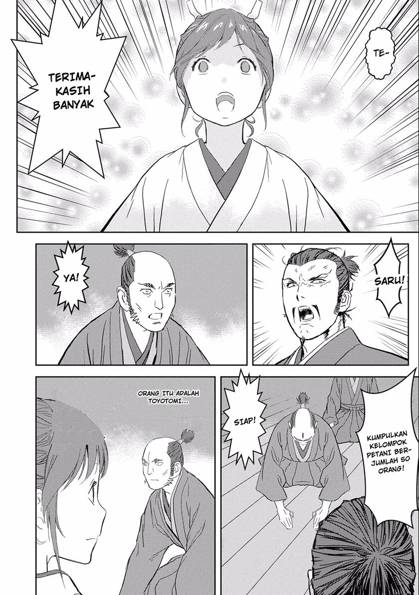 Sengoku Komachi Kuroutan: Noukou Giga Chapter 05 Gambar 26