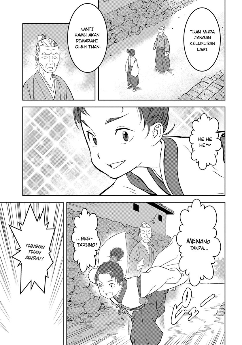 Sengoku Komachi Kuroutan: Noukou Giga Chapter 09 Gambar 35