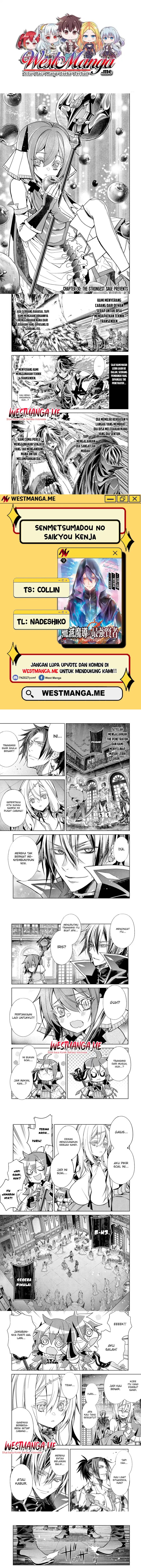 Senmetsumadou no Saikyou Kenja: Musai no Kenja, Madou wo Kiwame Saikyou e Itaru Chapter 30 Gambar 1