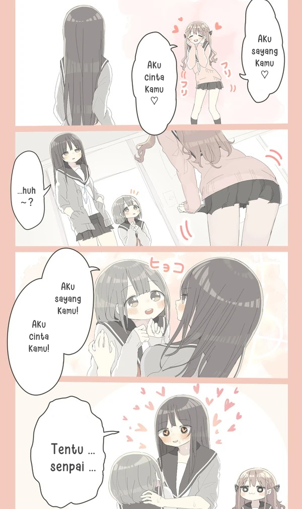 Senpai 4koma. Chapter 07-end Gambar 1