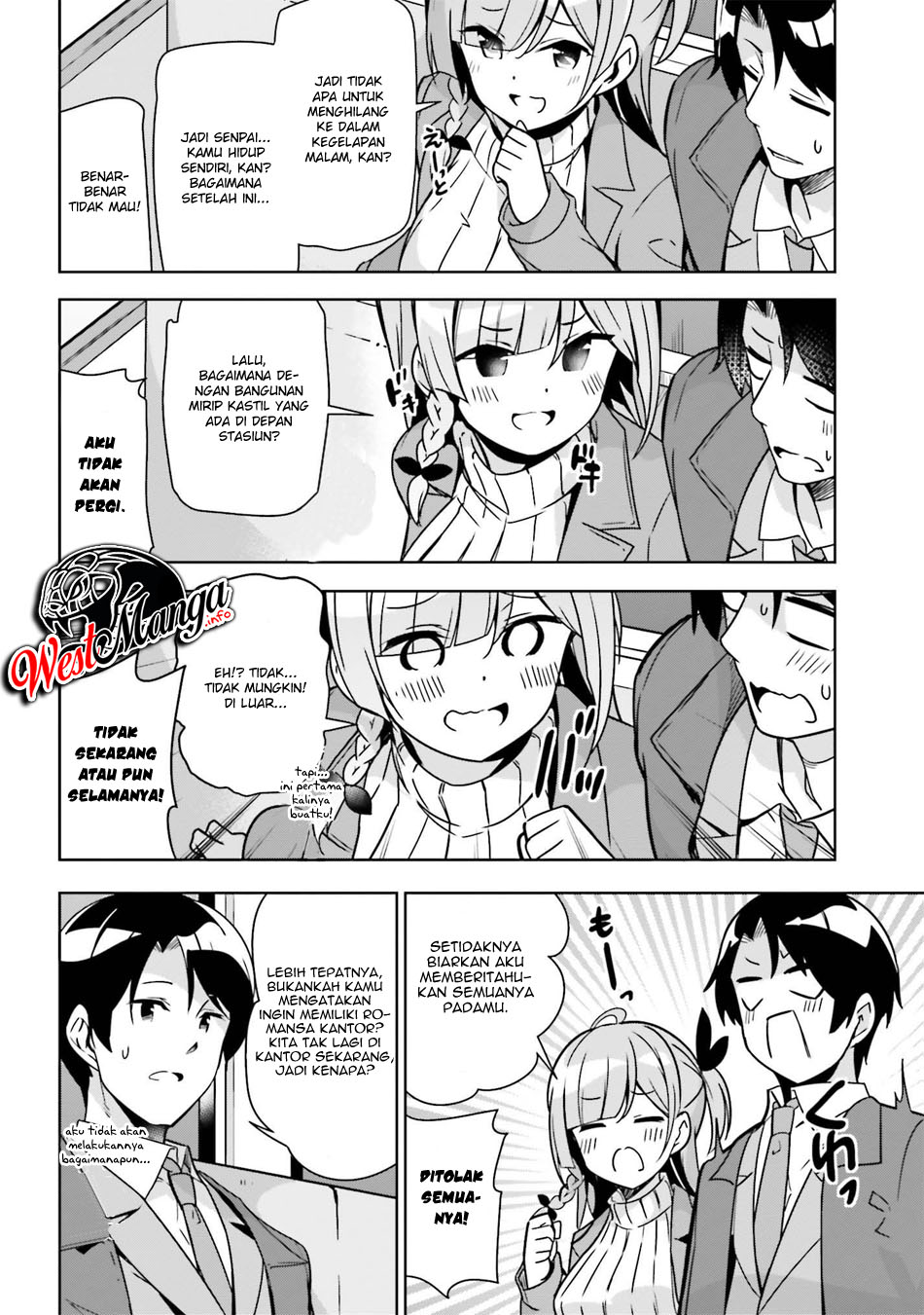 Senpai! Let’s Have an Office Romance ♪ Chapter 04 Gambar 8