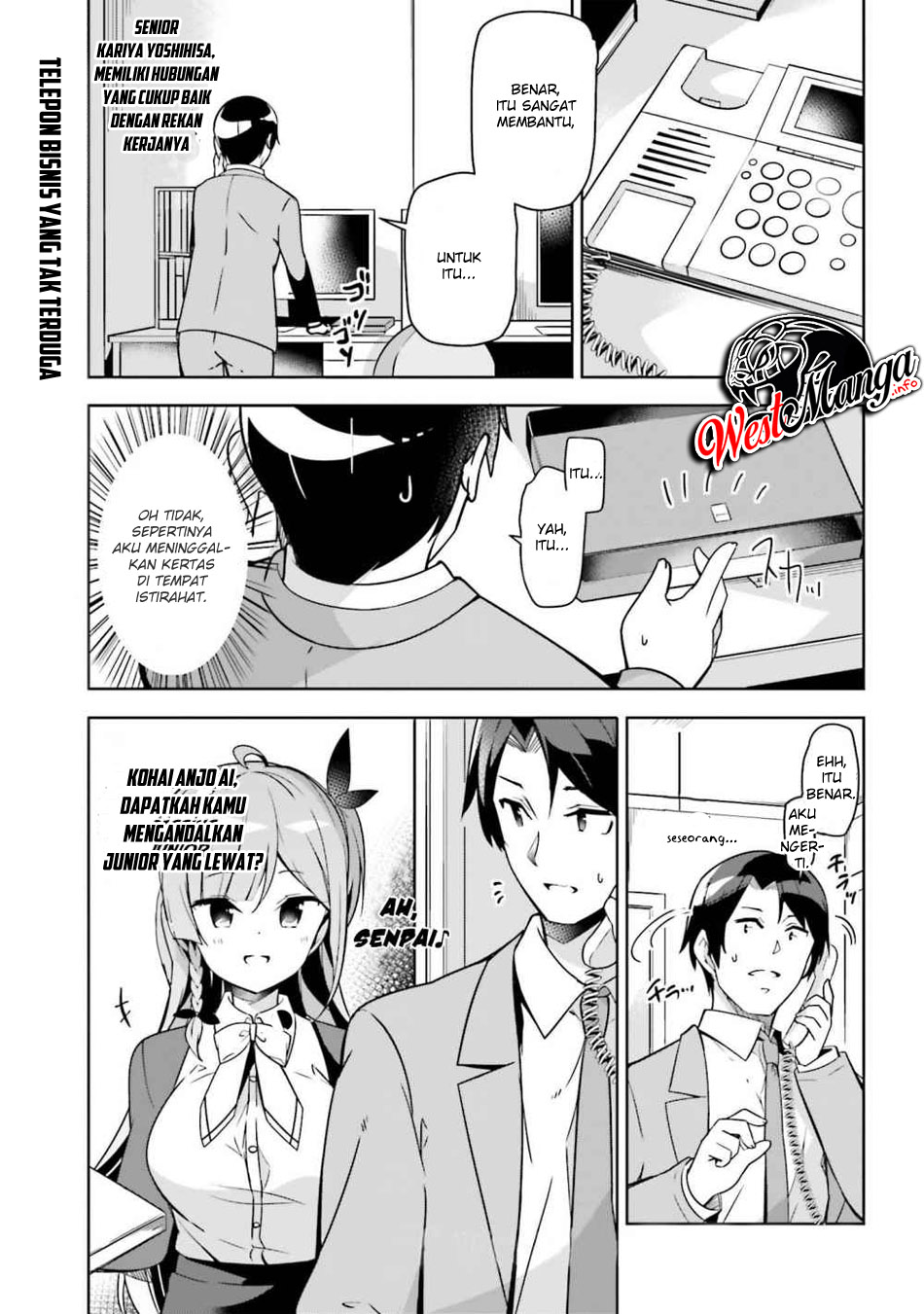 Senpai! Let’s Have an Office Romance ♪ Chapter 05.1 Gambar 2