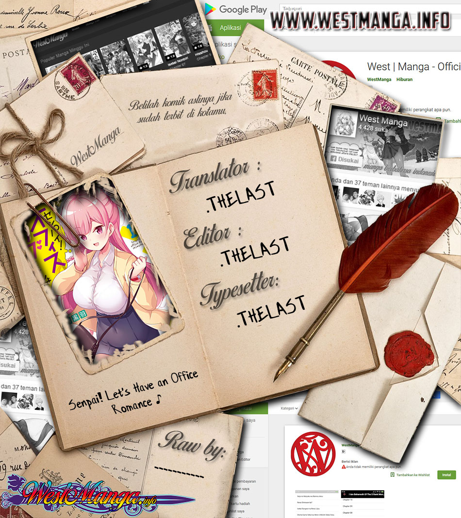 Senpai! Let’s Have an Office Romance ♪ Chapter 06.1 Gambar 1