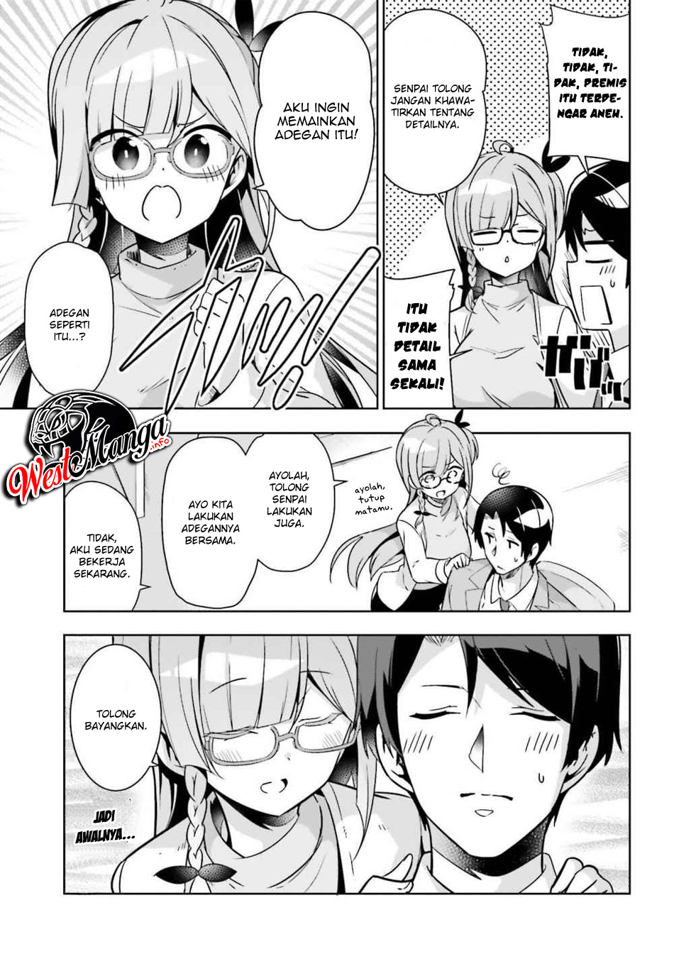 Senpai! Let’s Have an Office Romance ♪ Chapter 06.1 Gambar 7