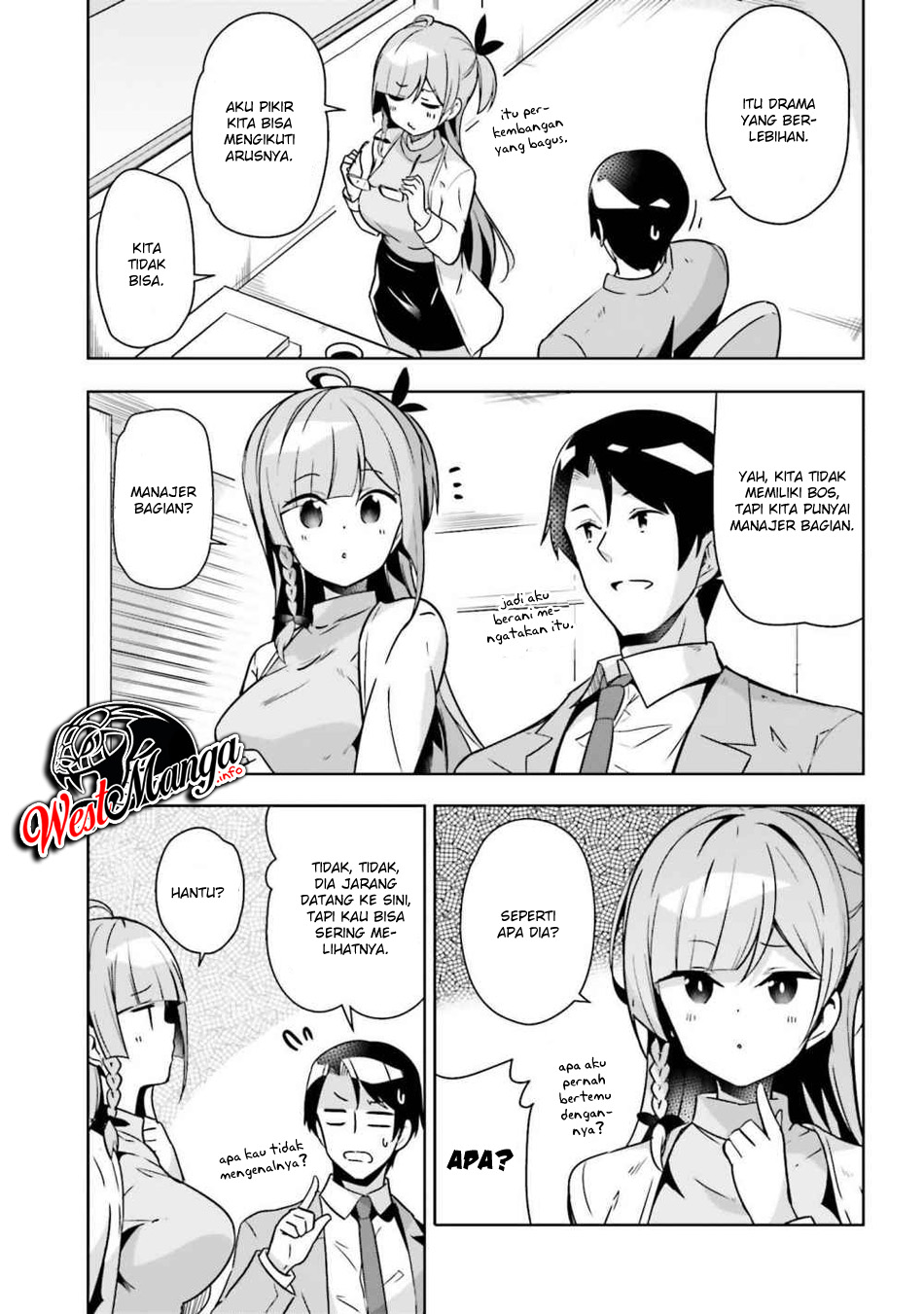 Senpai! Let’s Have an Office Romance ♪ Chapter 06.1 Gambar 9