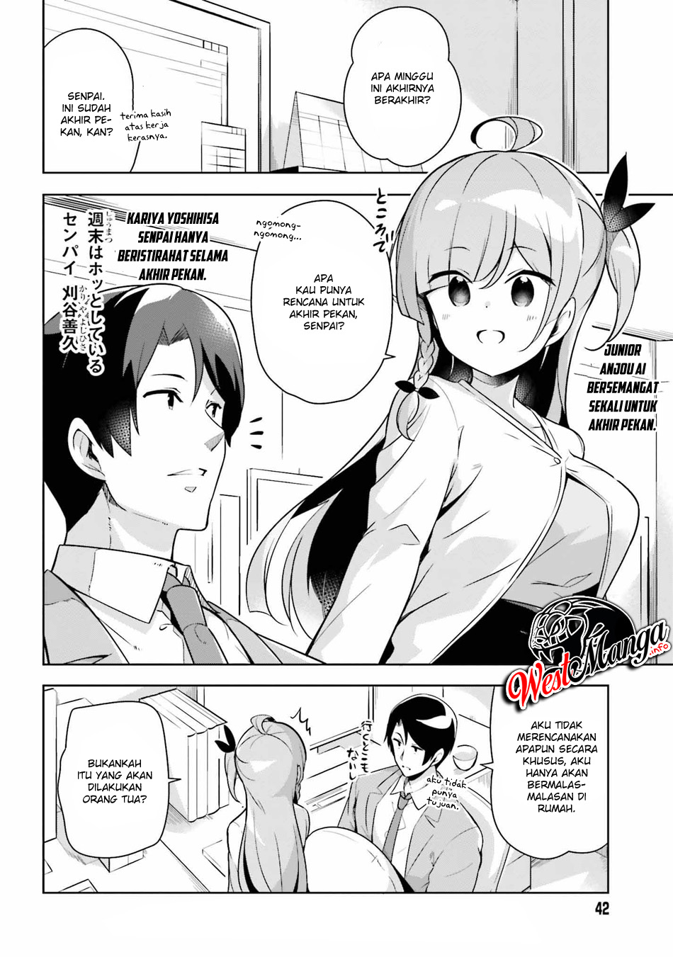 Senpai! Let’s Have an Office Romance ♪ Chapter 11.1 Gambar 4