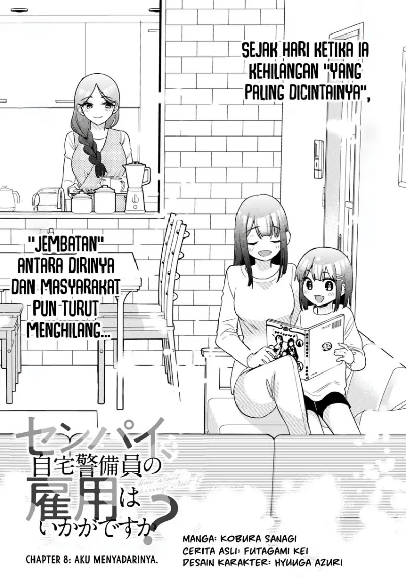 Senpai, Jitaku Keibiin no Koyou wa Ikaga desu ka? Chapter 08 Gambar 4