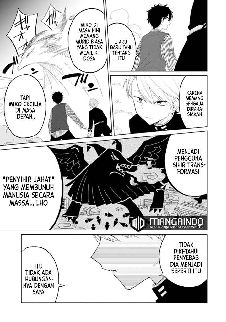 Sensei! Bokutachi ga Sekai wo Horoboshimasu. Chapter 01.3 Gambar 9