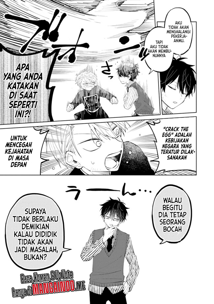 Sensei! Bokutachi ga Sekai wo Horoboshimasu. Chapter 01.3 Gambar 15