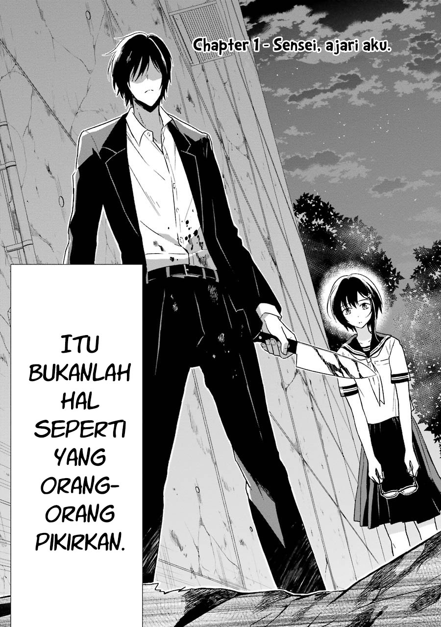 Sensei no Yasashii Koroshikata Chapter 01 Gambar 9