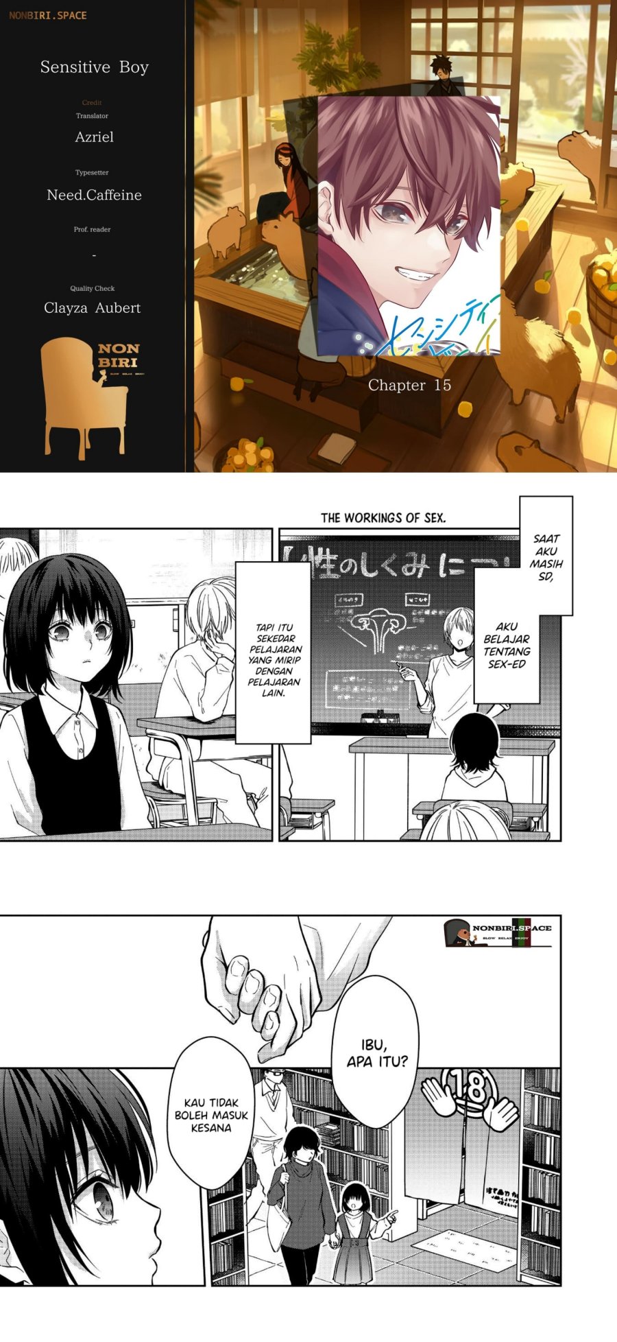 Sensitive Boy Chapter 15 Gambar 1
