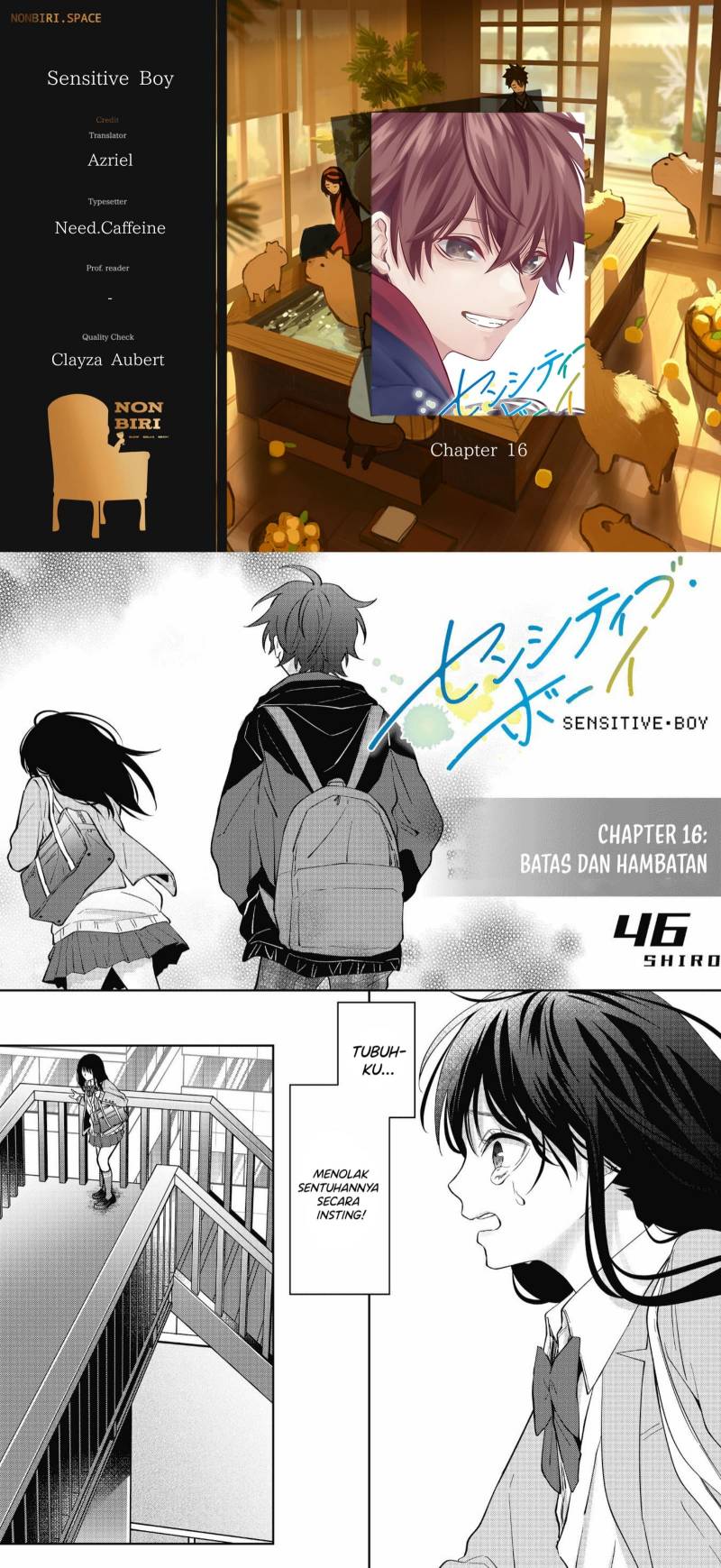 Sensitive Boy Chapter 16 Gambar 1