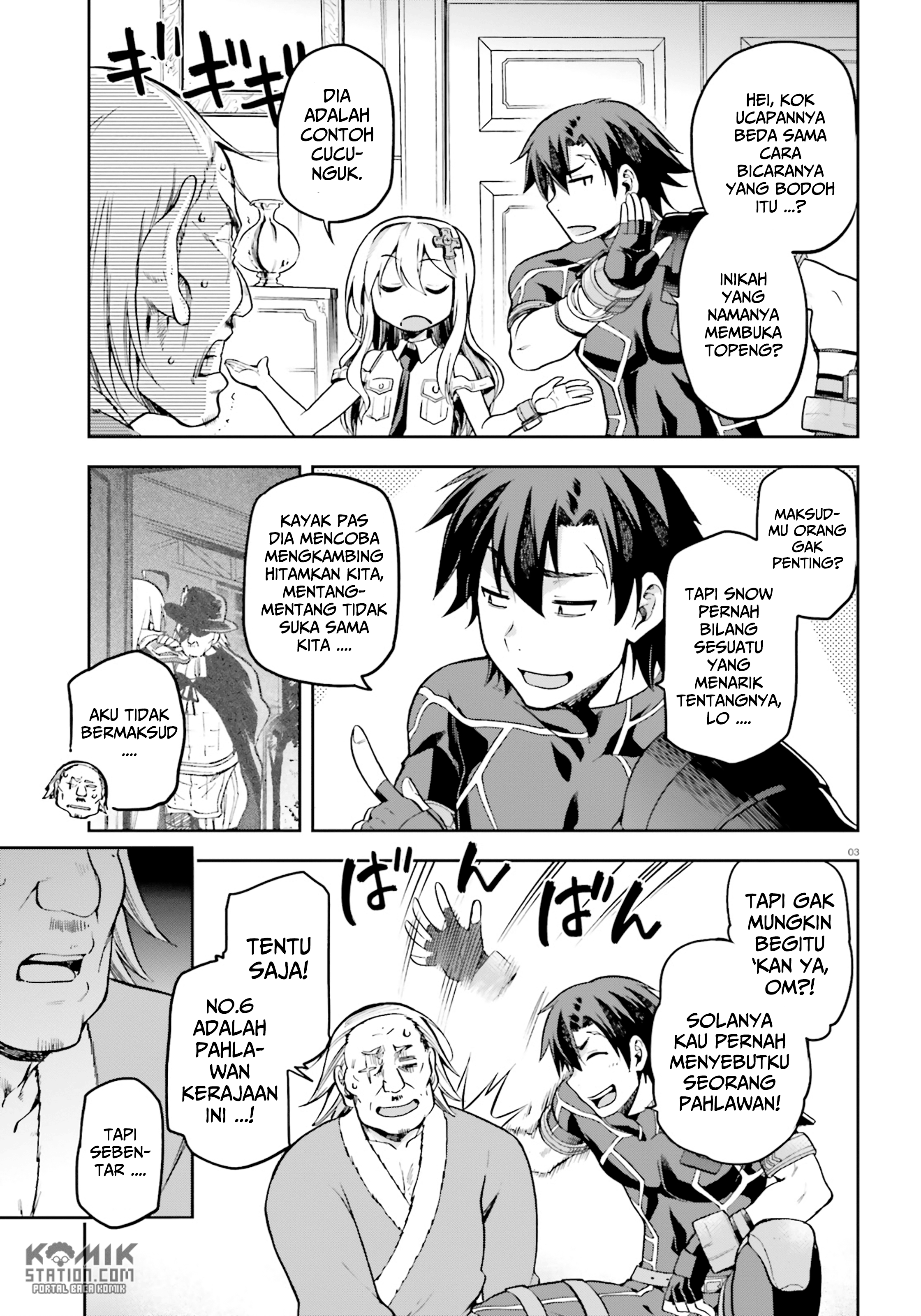 Sentouin, Hakenshimasu! Chapter 16.5 Gambar 5
