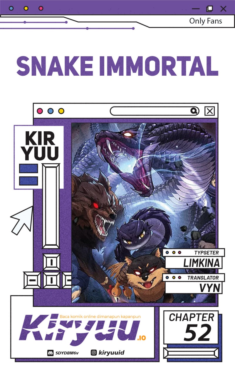 Serpent Ancestor (Snake Immortal: The Tale of a Snake’s Cultivation to Immortality) Chapter 52 Gambar 1
