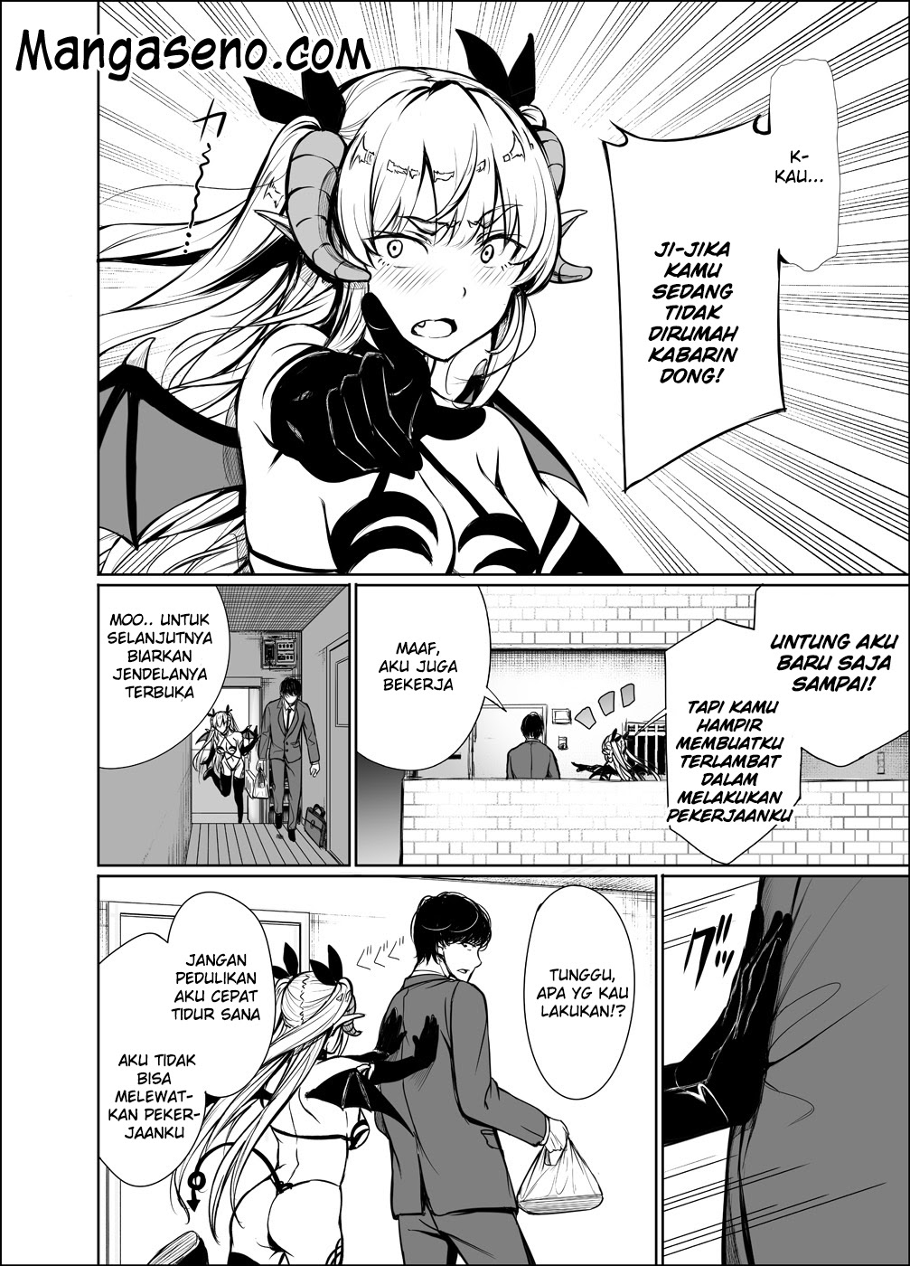 Shachiku succubus no Hanashi Chapter 02 Gambar 5