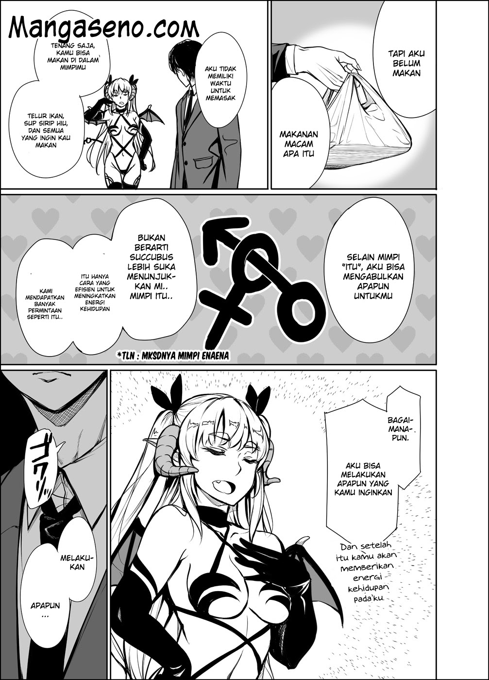 Shachiku succubus no Hanashi Chapter 02 Gambar 6